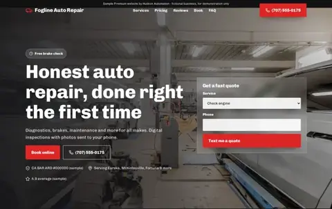 Fogline Auto Repair Premium sample