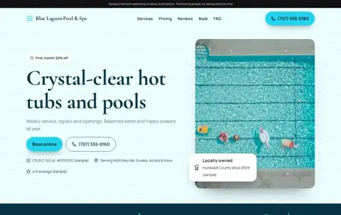 Blue Lagoon Pool & Spa Premium sample